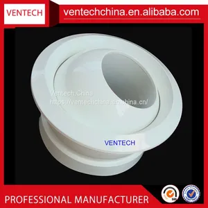 Hvac Round Jet Nozzle Eyeball Diffuser Ceiling Diffuser Vent China Supplier thumbnail-4