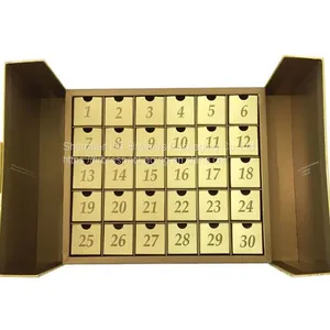 Handmade Custom Decoration Paper Christmas Gift Advent Calendar Box thumbnail-3
