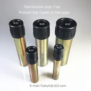 Conduit Cap Size: 1/2”, 3/4”,1”,1-1/4”,1-1/2”, 2”,2-1/2”, 3”, 4”,5”,6” Protect the Cable in the Pipe thumbnail-2