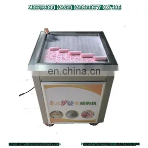 High Quality Stainless Steel Best Rolled Fried Ice Cream Machine With Temperature Control thumbnail-1