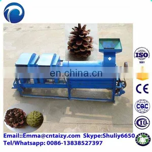 Pine Nut Threshing Machine Sunflower Seed Sheller Machine Pine Cone Sheller and Dust Removing Machine thumbnail-5