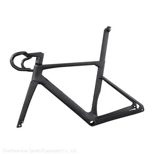 Wholesale Light T700+T800 AERO Disc Carbon Road Frame for Road Bicycles thumbnail-5
