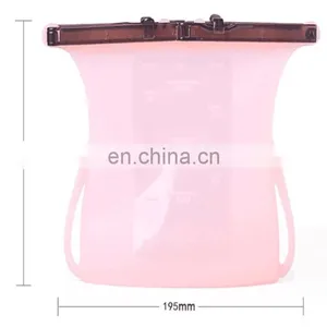 Silicone Seal Vacuum Food Storage Bag 1000ml for Frozen Storage of Fruits and Vegetables thumbnail-2