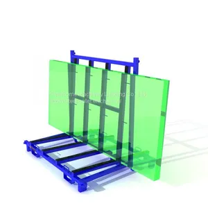 Steel Glass Transportation Racks Slab Buggy Cart thumbnail-3