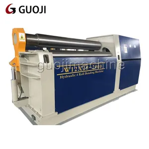 Small Hydraulic CNC Stainless Steel Plate Rolling Bending Machine 4 Roller Bending Machine for Long Plate thumbnail-4