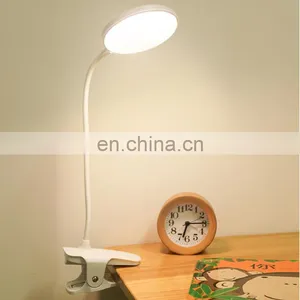 Factory Wholesale Clip Desk Lamp Touch Switch Brightness Adjustable Usb Desk Lamp thumbnail-2