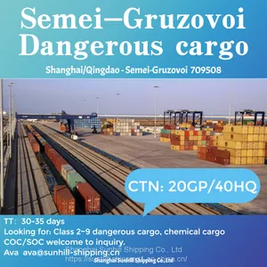 Shanghai to Semei-Gruzovoi Dangerous Cargo Freight Service Kazakhstan Logistics thumbnail-1