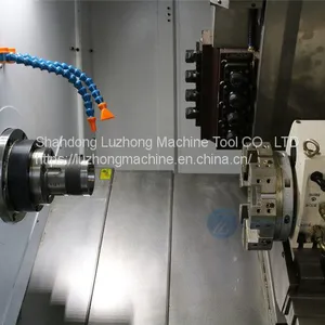 CK46D-8 Horizontal Metal High Speed Power Unit Precision Slant Bed CNC Turning Center thumbnail-4