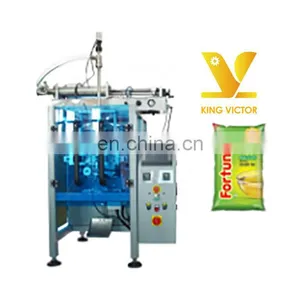 1kg Liquid Packaging Cooking Edbil Oi Standing Pouch Vffs Packing Machine Zigzag Cutting Edge,flat-cutting Edge Customize 620KG thumbnail-1