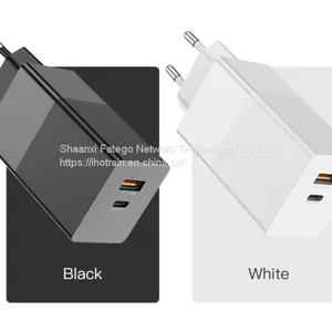 65w GaN Charger 2 Ports Type A Type C for Mobile Phone, Laptop, Tablet Computer thumbnail-5
