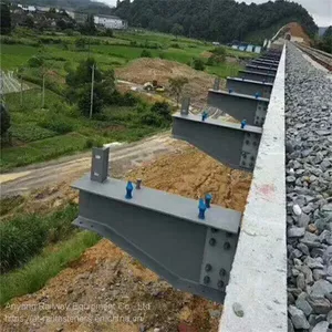 T-shaped Sidewalk Steel Beams for Railway Bridge thumbnail-1