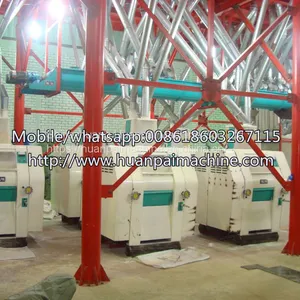 Industrial Maize Flour Milling Machine 80 Ton per Day Atta Chakki Fufu Ugali Flour Mill Machine thumbnail-5