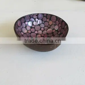 Natural Lacquer Coconut Bowl thumbnail-1