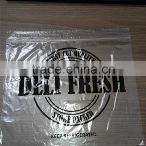 Printed Polyethylene Plastic Bag Saddle Bags With Zipper thumbnail-2