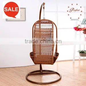 Leisure UV-RESISTANT Rattan Swing Chair Outdoor Garden Furniture ZG-1DL thumbnail-3