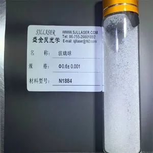 ISO9001/ISO14001 Certified 0.6mm +/-0.001mm N1884 Optical Glass Ball Lens Spherical Beads for Optical Instruments thumbnail-2