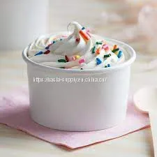 6 oz Soup Cups With Lids Frozen Yogurt Cups Ice Cream Disposable Storage Containers thumbnail-1
