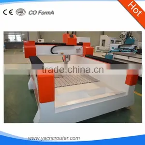 Stone Cnc Router Machine Price/hot Sale 1300mm*2500mm Stone Cnc /stone Engraving Machine High Quality thumbnail-2