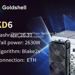 Goldshell KD6 KDA 26.3TH/s 2630W Kadena With PSU - Brand New PRE-ORDER thumbnail-1