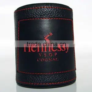 Small Plastic Colorful Leather Promotional Dice Cup thumbnail-2