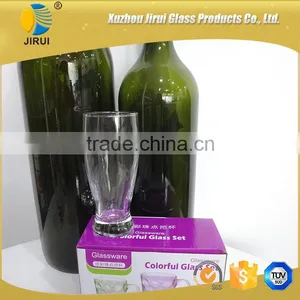 330ml Clear Round Glass Cup for Wine Juice Drinking thumbnail-4