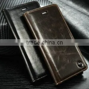 [CASEME] For IPhone 6/6s Case, Import Luxury R64 Leather Wallet Covers Case for Apple IPhone 6/6s thumbnail-4