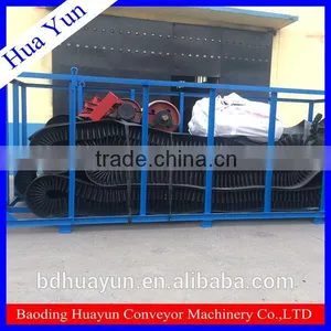 650mm Belt Width Large Angle Conveyor Belt Wave-Shaped Apron Conveyor Rubber Belt thumbnail-2