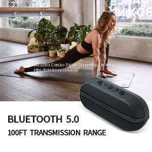 INSMY Portable Bluetooth Speakers, IPX7 Waterproof Floating 20W Wireless Speaker Loud Sound Rich Bass, Stereo Pairing Max 40W, 24 Hours Bluetooth 5.0 Built-in Mic for Outdoors Camping Pool thumbnail-5