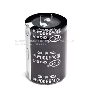 Electrolytic Capacitors Horn Capacitor 6800UF100V Super Aluminum Electrolytic thumbnail-2