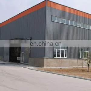 Long Span Space Fast Assembling Steel Frame Metal Building Warehouse thumbnail-5