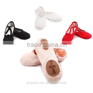 Wholesale Split-sole Soft Canvas Ballet Shoes thumbnail-1