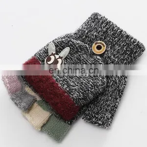 Warm Winter Gloves Kids Children Cute Lovely Mittens Hand Gloves Safety Gloves MIXED Color Wool SONICE3144 ONE Size CN;JIA thumbnail-3
