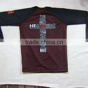 SUBLIMATED Rash Guard LONG SLEEVES (RANKED RASH GUARDS) thumbnail-1