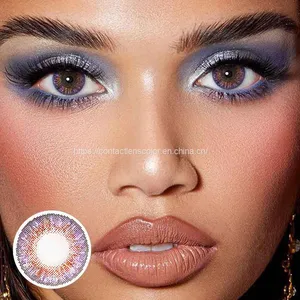 Magiceye Beauty $1 Color Contacts Cheap Colored Contact Eye Lenses Sweety Sterling Gray 3 Tone Color Contact Lens thumbnail-1