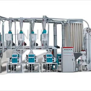 Automatic 20tpd Wheat Maize Corn Semolina Rice Roller Flour Griding Machine Wheat Flour Mill Milling Machine thumbnail-1