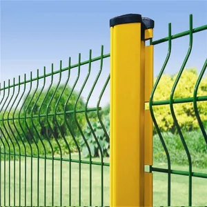 Galvanized 3D Curved Fence With 3.0-6.0mm Wire Diameter for Stadiums thumbnail-1