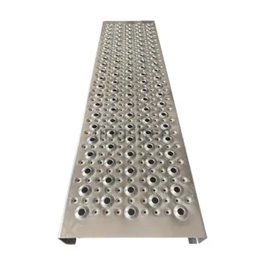Aluminum Punching Board Round Perforated Metal Sheet Mesh Crocodile Mouth Anti-slip Plate thumbnail-5