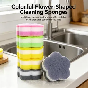Non-Stick Pan Safe Cleaning Sponge Pad No Scratch, No Damage thumbnail-1