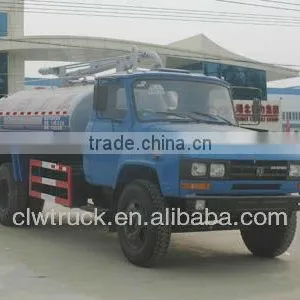 Dongfeng 140 Sewage Vacuum Truck, 6M3 Vacuum Fecal Sucking Truck thumbnail-1