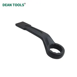Drop-Forged Striking Ring Wrench 60mm Size Black Phosphate Coated thumbnail-1