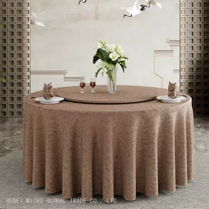 HOMTE Polyester 30% Cotton 70% Tablecloth Wholesales for HoReCa Small MOQ thumbnail-1