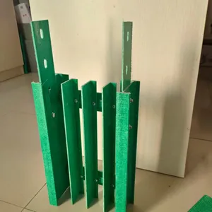 UV Resistant FRP Ladder Cable Tray Lightweight GRP Cable Support for Offshore Marine Project thumbnail-3