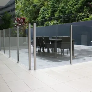 SENOTECH Glass Railing Post for Modern Balustrade Systems thumbnail-3