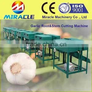 Efficiency to Replace Labor Hand Cutter of Garlic Root and Onion Root Remover Machine thumbnail-1