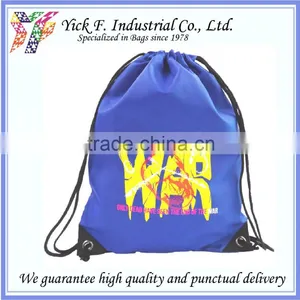 Classic Sport Drawstring Backpack / Gym Sack With Printing thumbnail-1