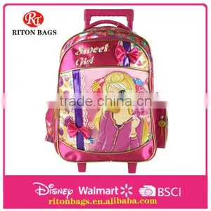 Fashion Designer Sweet Girl Kids Trolley Bags thumbnail-1