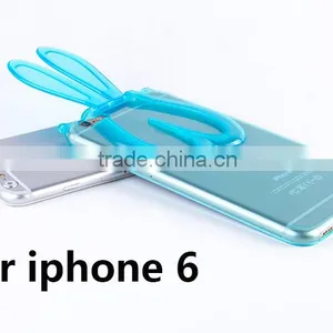 Top Sale Rabbit Ear Silicone Mobile Phone Case thumbnail-3