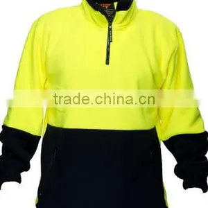 Cotton Drill Two Tone Hi Vis Long Sleeve Security Shirts thumbnail-1