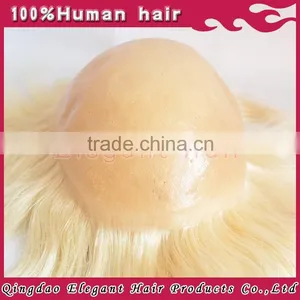 2015 Eleganr Hair New Arrival Unprocessed Virgin European Man Toupee Hair thumbnail-5