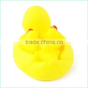 Plastic Mini Duck Yellow Small Duck Bath Toy for Kids thumbnail-6